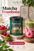 Matcha Framboise Bio