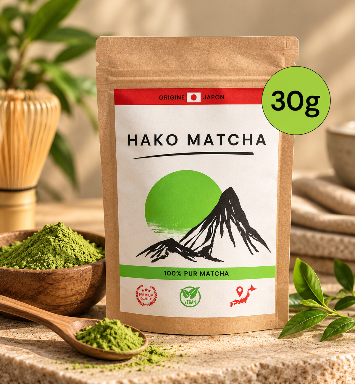 Hako Matcha 100% pur Matcha